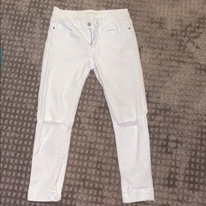 white jeans